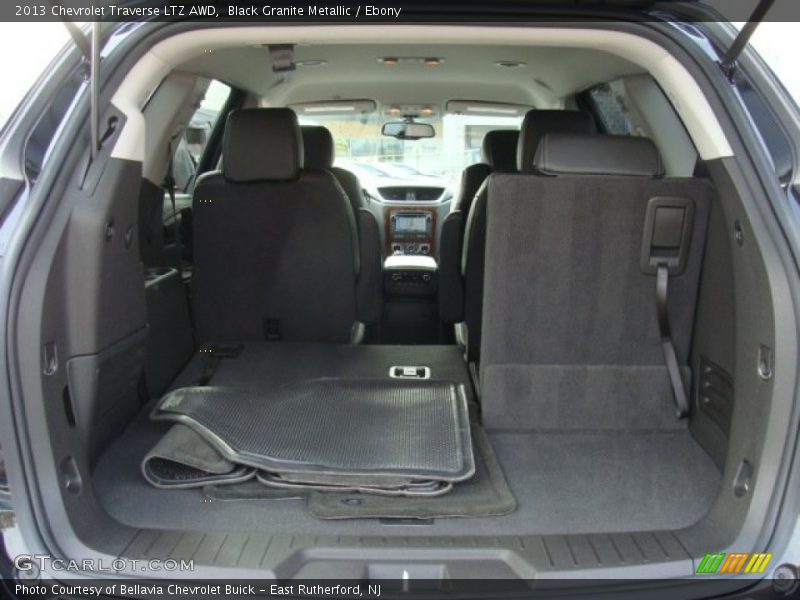 Black Granite Metallic / Ebony 2013 Chevrolet Traverse LTZ AWD