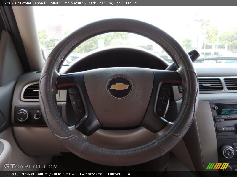 Silver Birch Metallic / Dark Titanium/Light Titanium 2007 Chevrolet Tahoe LS