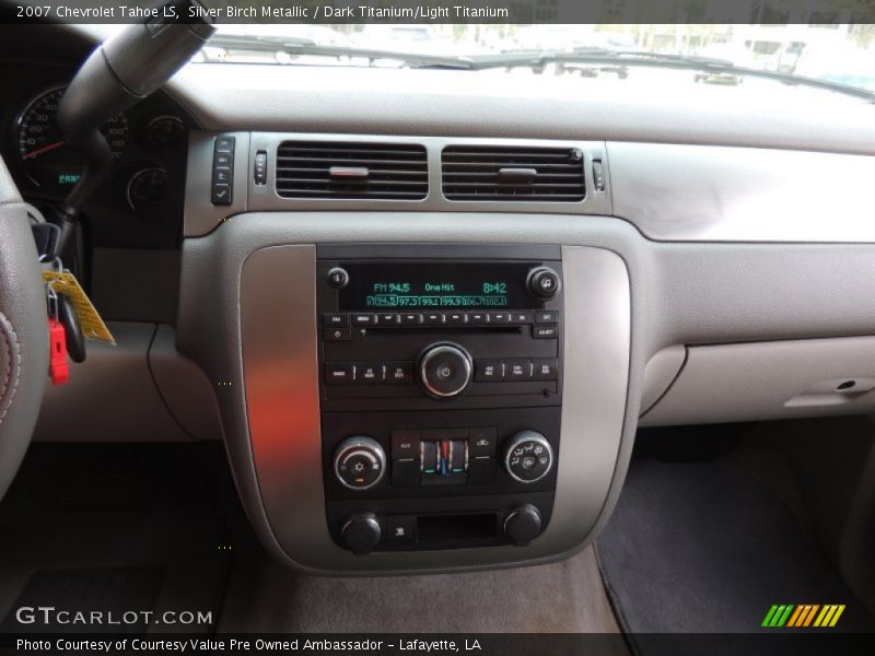 Silver Birch Metallic / Dark Titanium/Light Titanium 2007 Chevrolet Tahoe LS