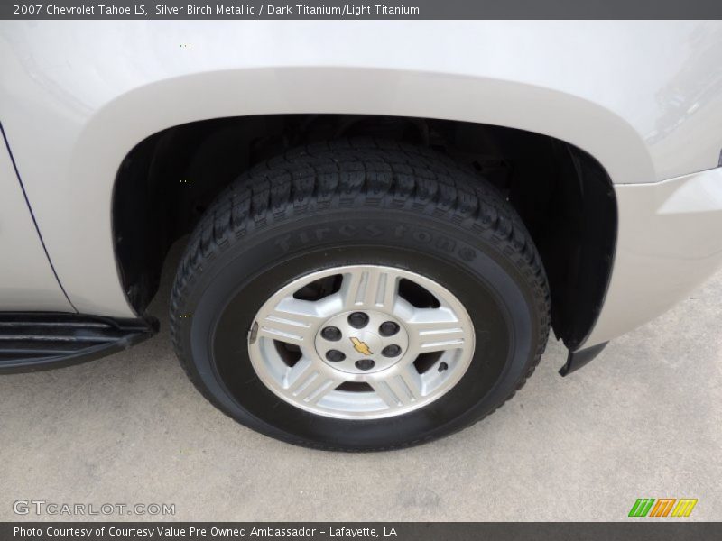 Silver Birch Metallic / Dark Titanium/Light Titanium 2007 Chevrolet Tahoe LS