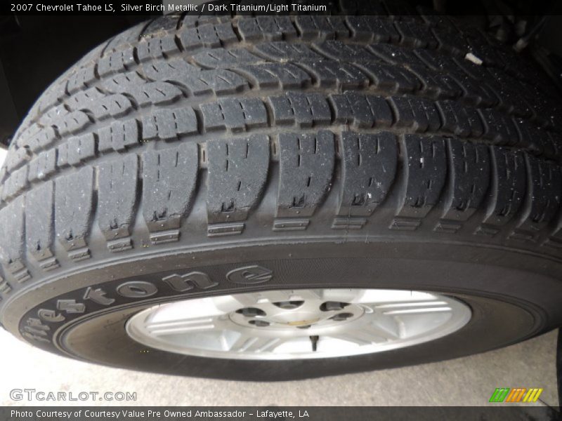 Silver Birch Metallic / Dark Titanium/Light Titanium 2007 Chevrolet Tahoe LS