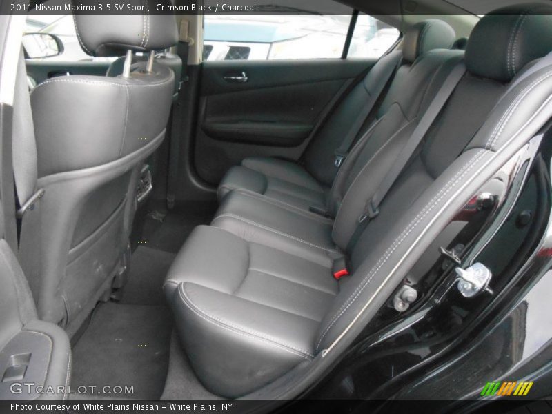 Crimson Black / Charcoal 2011 Nissan Maxima 3.5 SV Sport