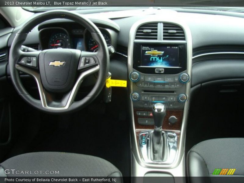 Blue Topaz Metallic / Jet Black 2013 Chevrolet Malibu LT