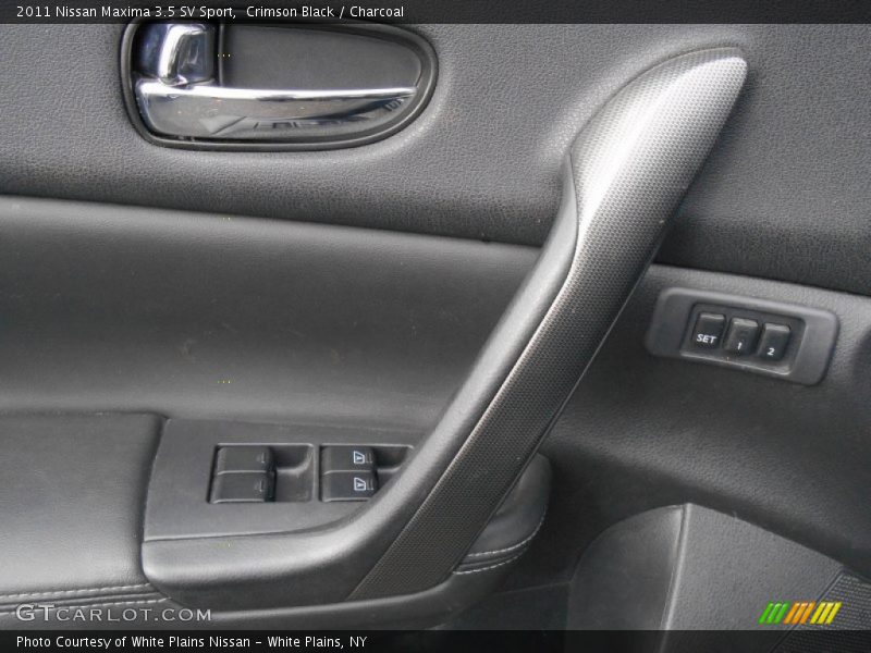 Crimson Black / Charcoal 2011 Nissan Maxima 3.5 SV Sport