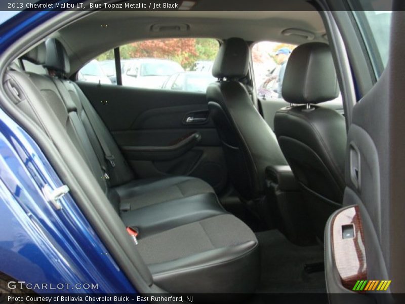 Blue Topaz Metallic / Jet Black 2013 Chevrolet Malibu LT