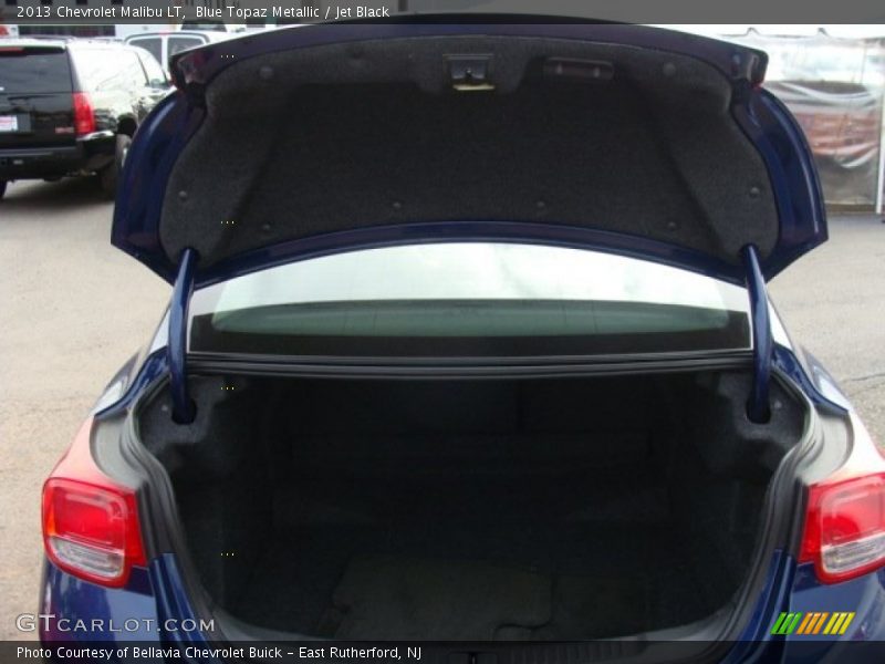 Blue Topaz Metallic / Jet Black 2013 Chevrolet Malibu LT