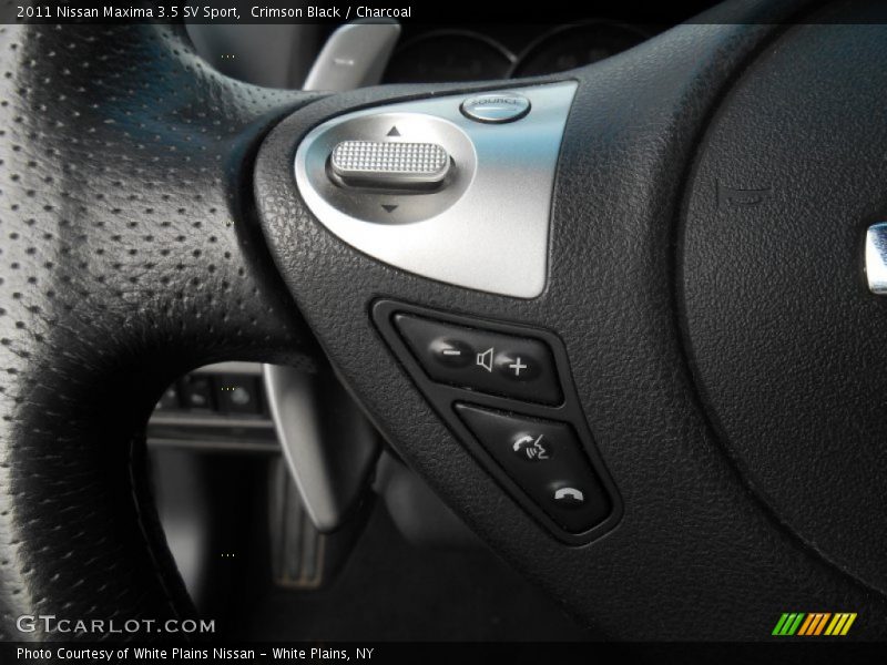 Crimson Black / Charcoal 2011 Nissan Maxima 3.5 SV Sport