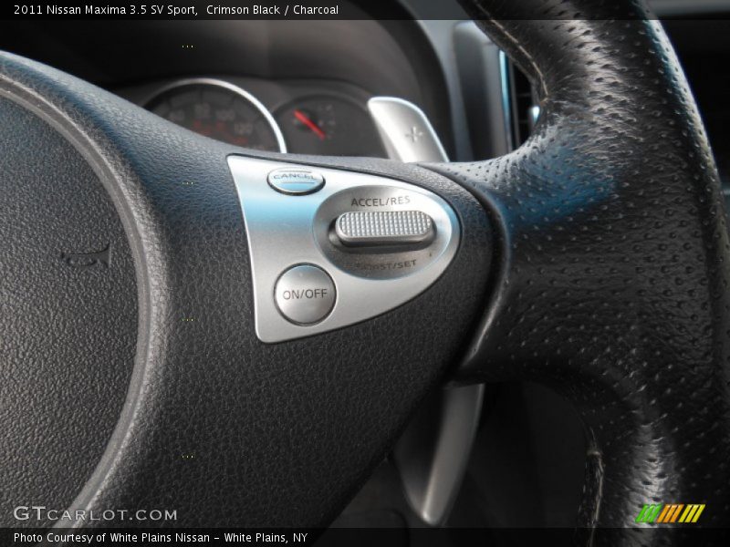 Crimson Black / Charcoal 2011 Nissan Maxima 3.5 SV Sport