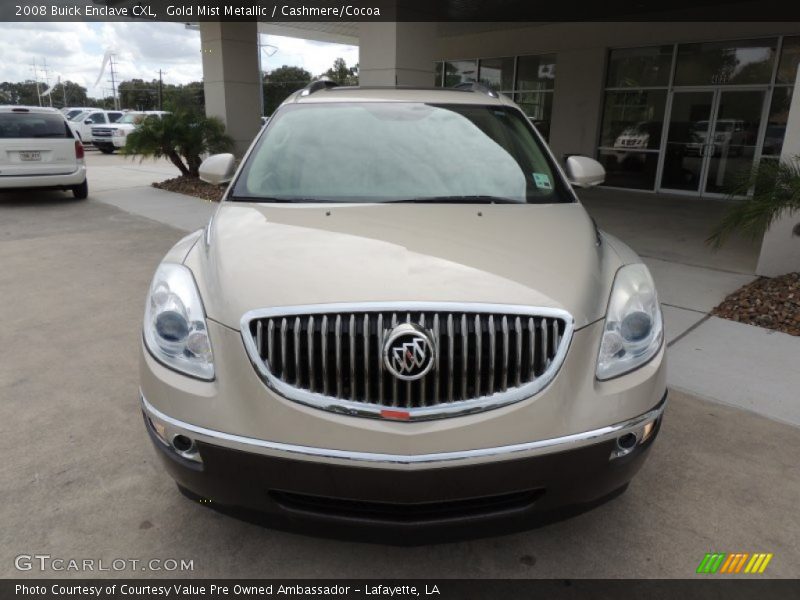 Gold Mist Metallic / Cashmere/Cocoa 2008 Buick Enclave CXL