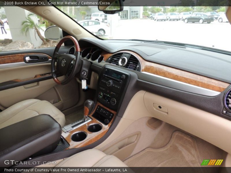 Gold Mist Metallic / Cashmere/Cocoa 2008 Buick Enclave CXL