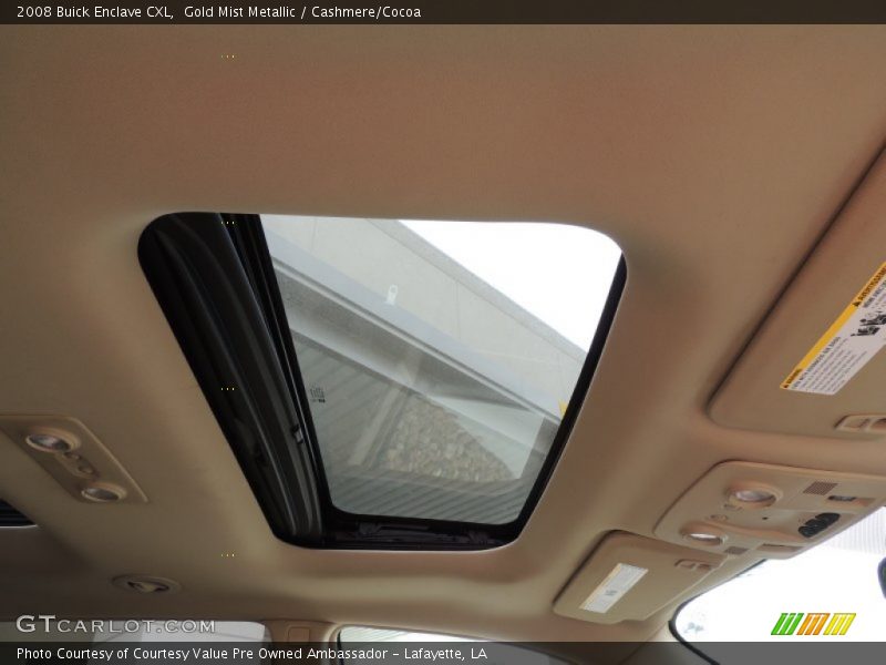 Gold Mist Metallic / Cashmere/Cocoa 2008 Buick Enclave CXL