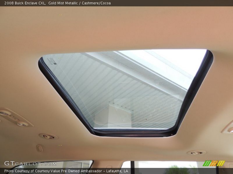 Gold Mist Metallic / Cashmere/Cocoa 2008 Buick Enclave CXL