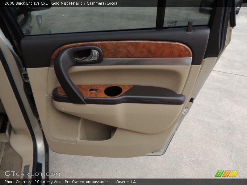 Gold Mist Metallic / Cashmere/Cocoa 2008 Buick Enclave CXL
