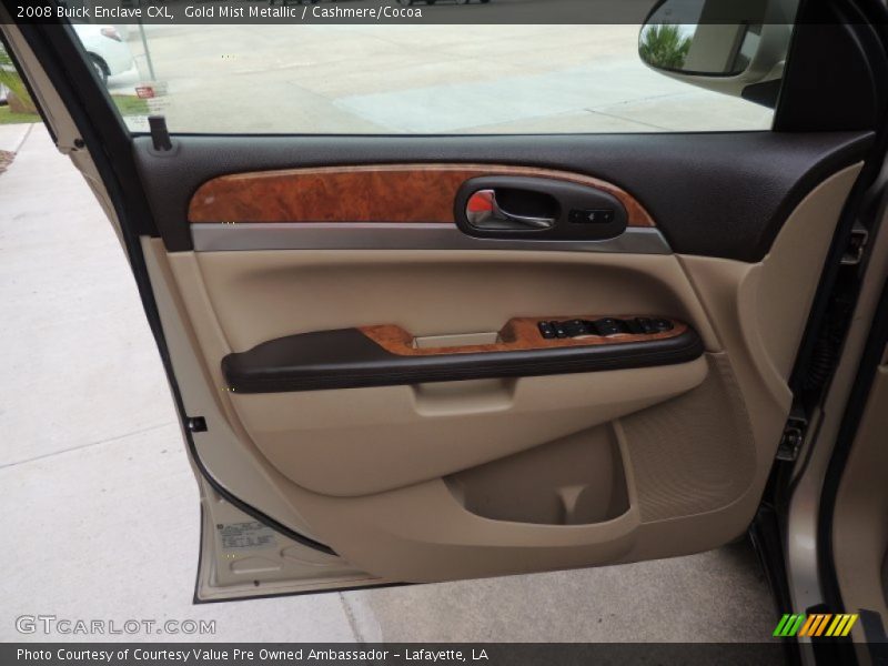 Gold Mist Metallic / Cashmere/Cocoa 2008 Buick Enclave CXL