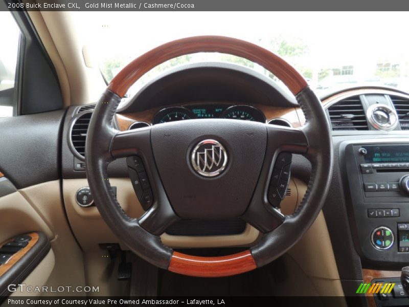 Gold Mist Metallic / Cashmere/Cocoa 2008 Buick Enclave CXL