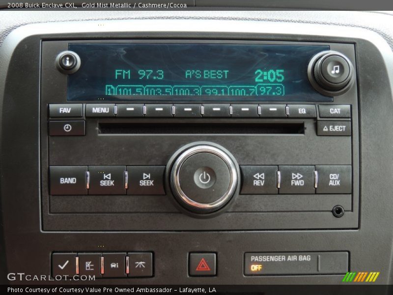 Gold Mist Metallic / Cashmere/Cocoa 2008 Buick Enclave CXL