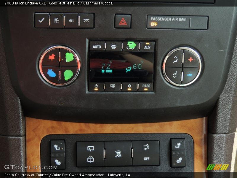 Gold Mist Metallic / Cashmere/Cocoa 2008 Buick Enclave CXL