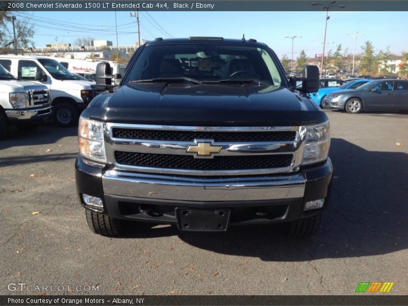 Black / Ebony 2008 Chevrolet Silverado 1500 LT Extended Cab 4x4