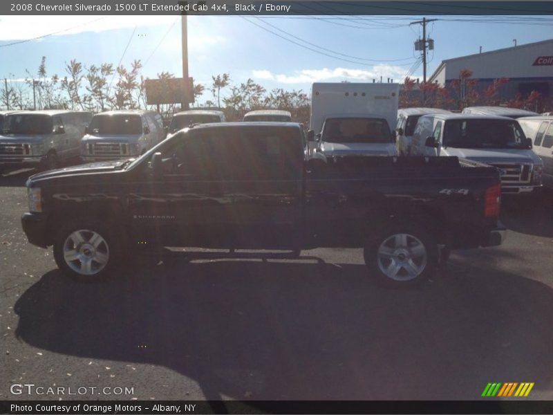 Black / Ebony 2008 Chevrolet Silverado 1500 LT Extended Cab 4x4
