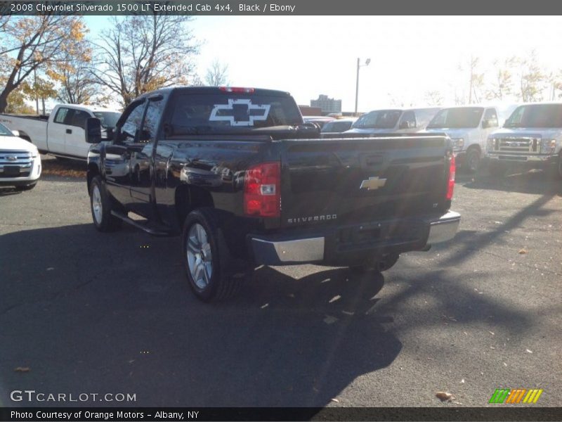 Black / Ebony 2008 Chevrolet Silverado 1500 LT Extended Cab 4x4