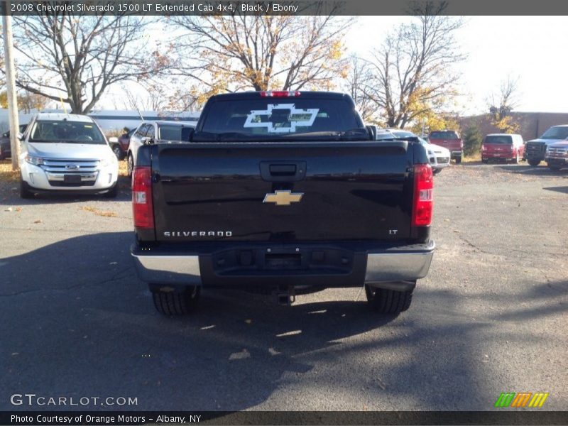 Black / Ebony 2008 Chevrolet Silverado 1500 LT Extended Cab 4x4