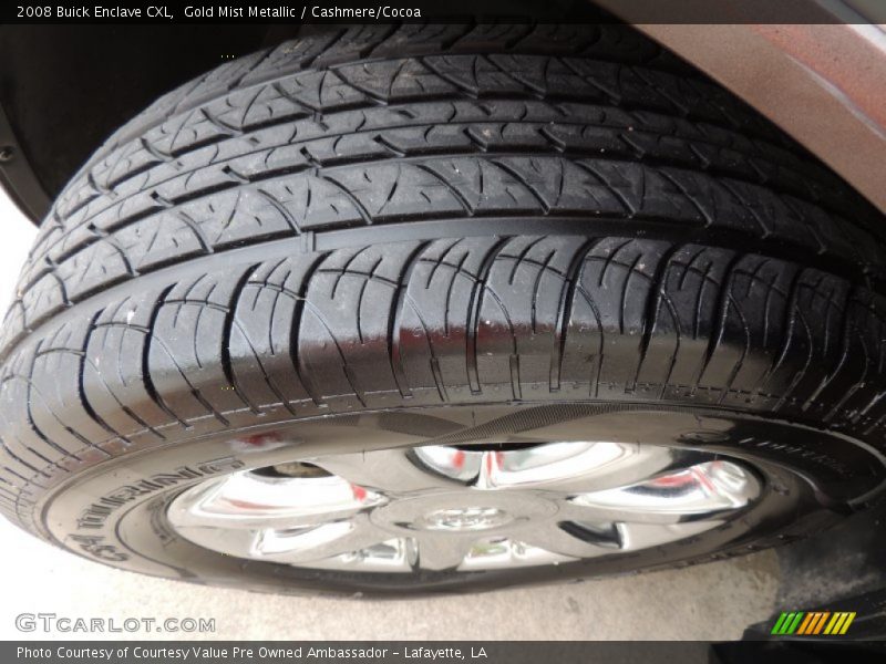 Gold Mist Metallic / Cashmere/Cocoa 2008 Buick Enclave CXL