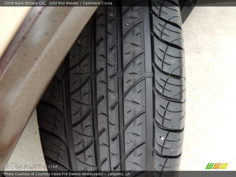 Gold Mist Metallic / Cashmere/Cocoa 2008 Buick Enclave CXL