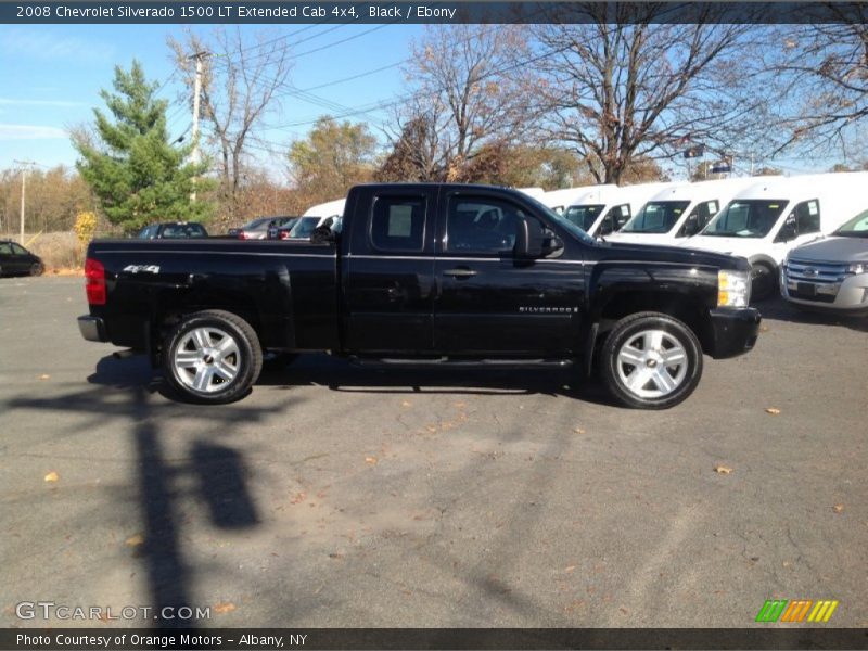 Black / Ebony 2008 Chevrolet Silverado 1500 LT Extended Cab 4x4