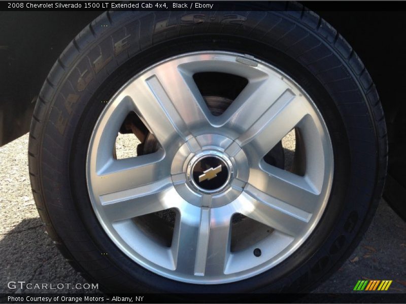 Black / Ebony 2008 Chevrolet Silverado 1500 LT Extended Cab 4x4