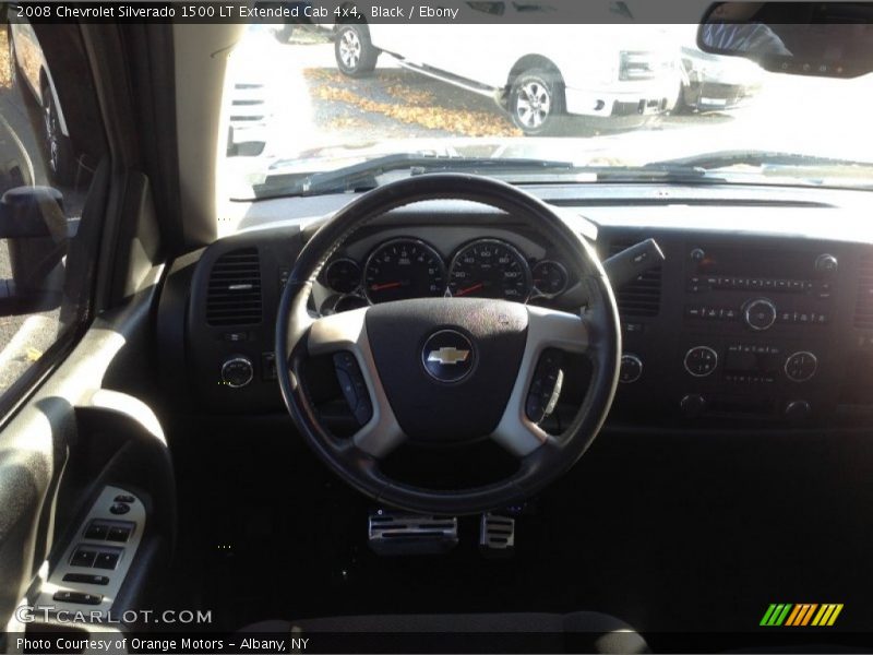 Black / Ebony 2008 Chevrolet Silverado 1500 LT Extended Cab 4x4