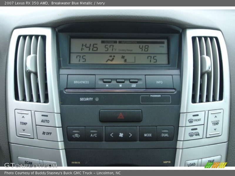 Breakwater Blue Metallic / Ivory 2007 Lexus RX 350 AWD