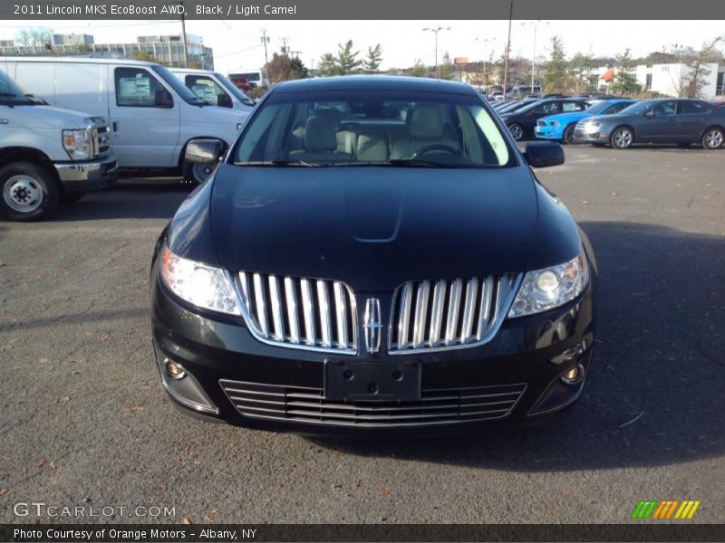 Black / Light Camel 2011 Lincoln MKS EcoBoost AWD