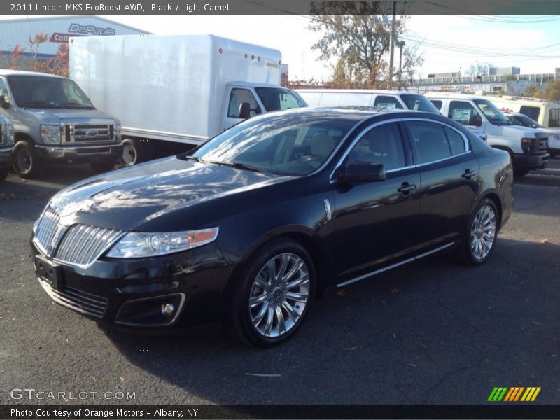 Black / Light Camel 2011 Lincoln MKS EcoBoost AWD