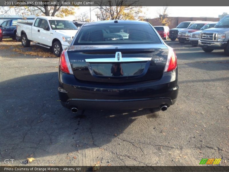 Black / Light Camel 2011 Lincoln MKS EcoBoost AWD