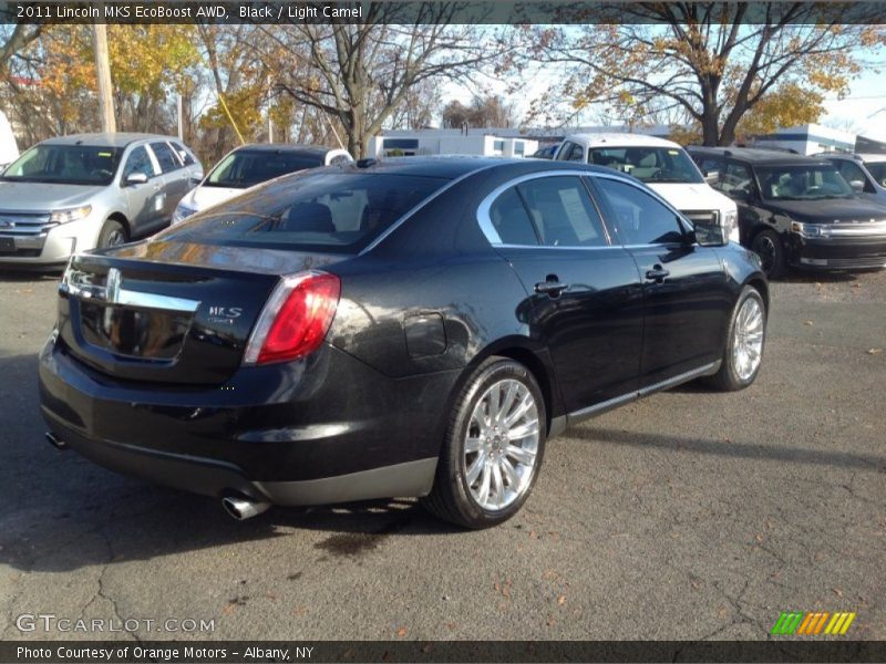 Black / Light Camel 2011 Lincoln MKS EcoBoost AWD
