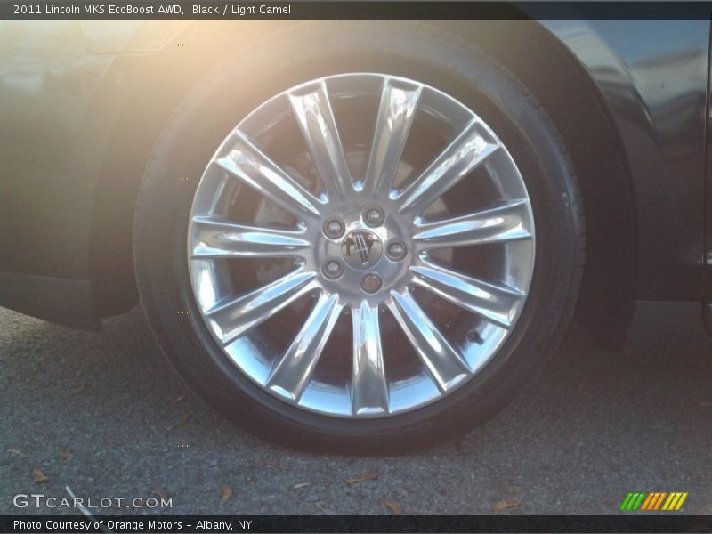 Black / Light Camel 2011 Lincoln MKS EcoBoost AWD