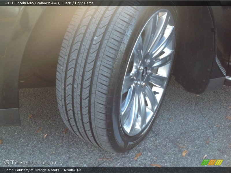 Black / Light Camel 2011 Lincoln MKS EcoBoost AWD