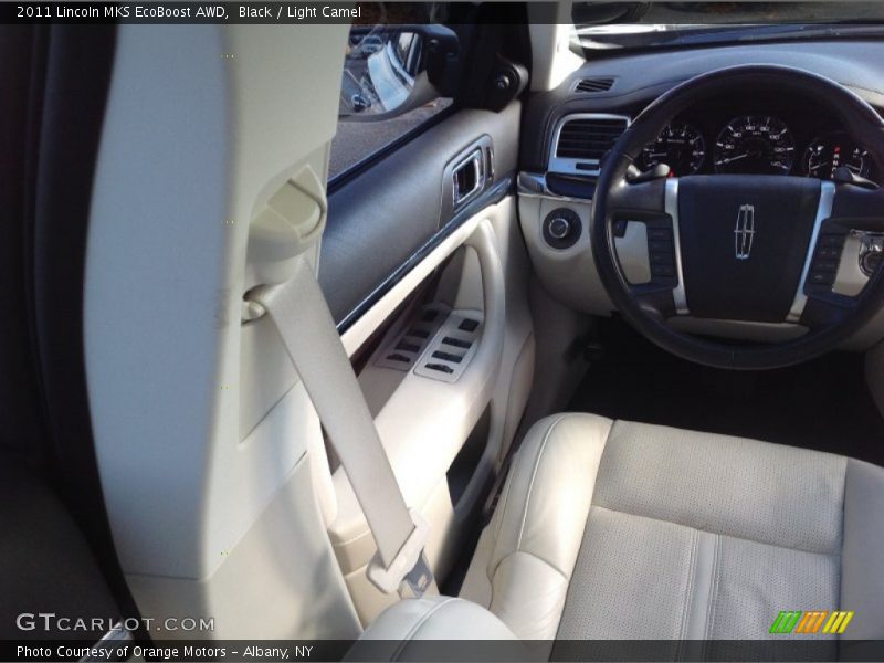 Black / Light Camel 2011 Lincoln MKS EcoBoost AWD