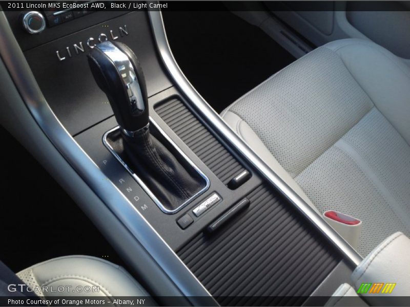 Black / Light Camel 2011 Lincoln MKS EcoBoost AWD