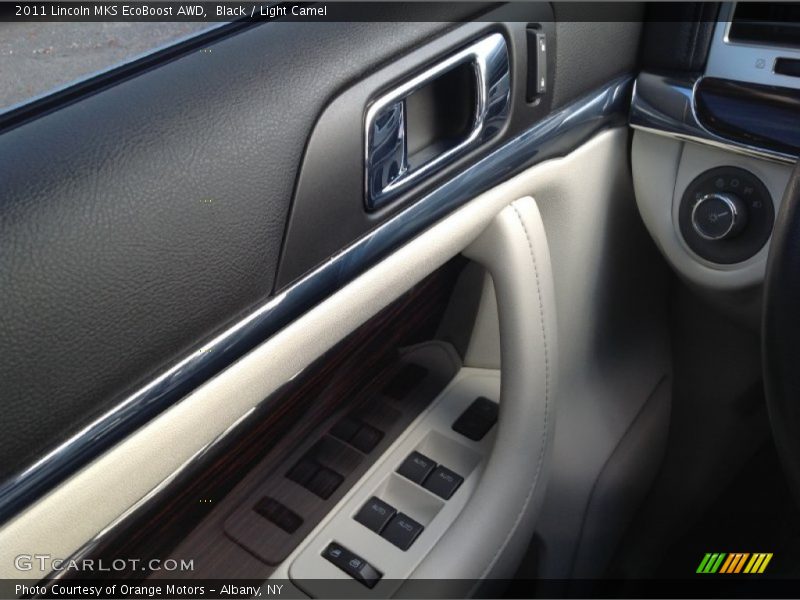 Black / Light Camel 2011 Lincoln MKS EcoBoost AWD