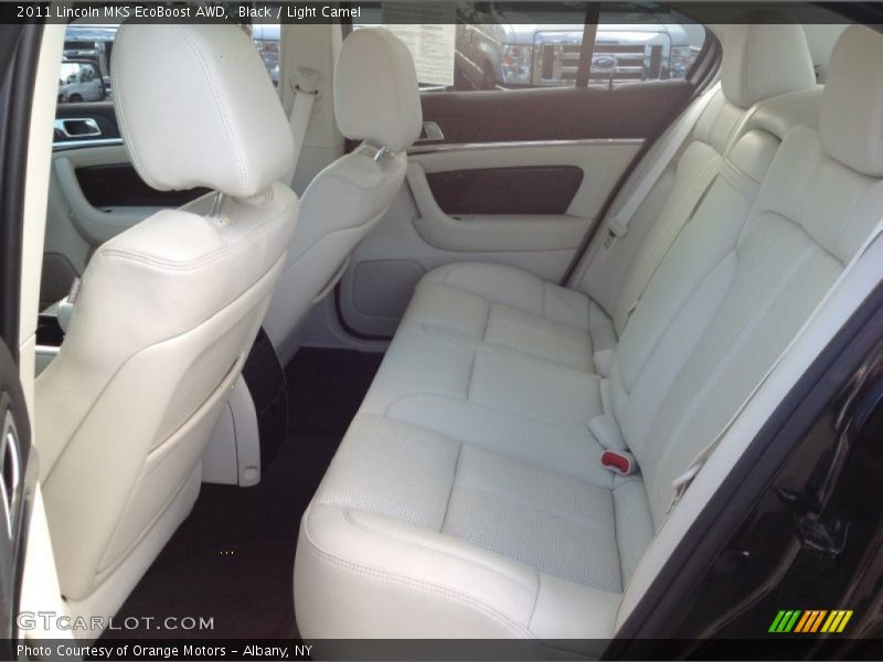 Black / Light Camel 2011 Lincoln MKS EcoBoost AWD