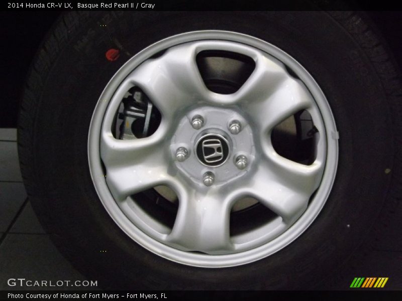 Basque Red Pearl II / Gray 2014 Honda CR-V LX