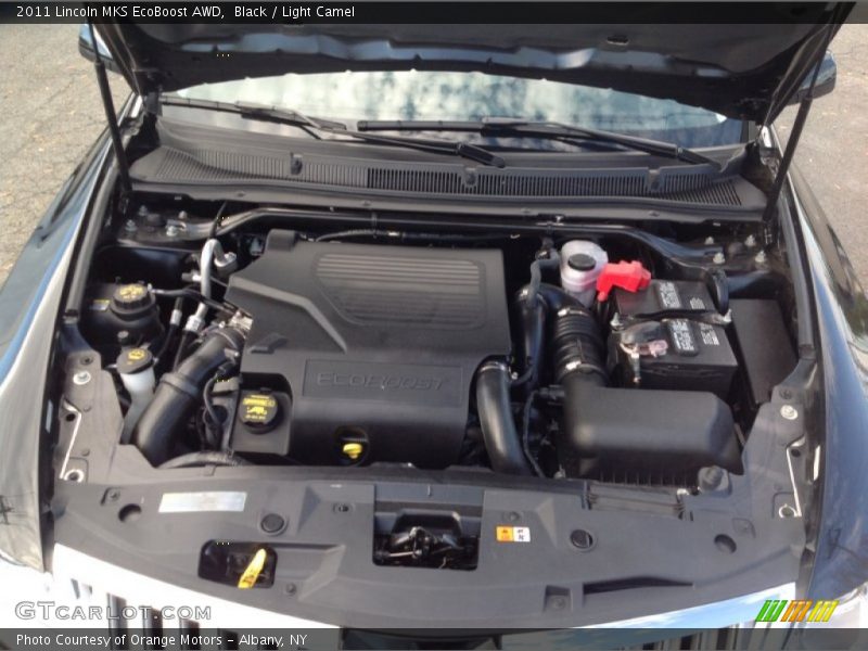 Black / Light Camel 2011 Lincoln MKS EcoBoost AWD