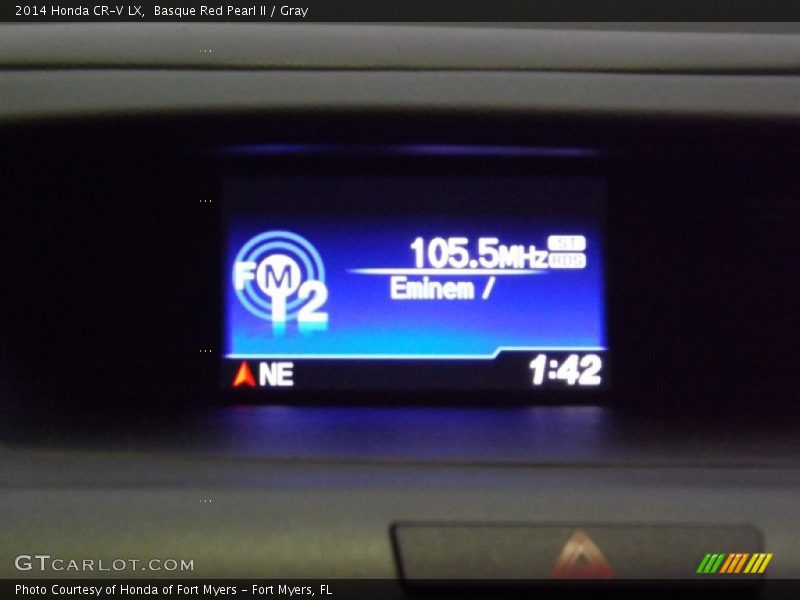 Basque Red Pearl II / Gray 2014 Honda CR-V LX