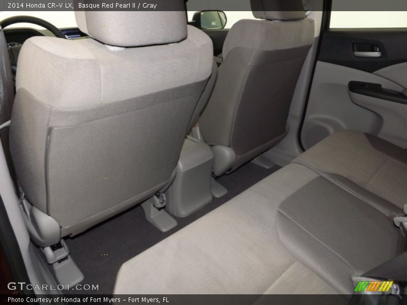 Basque Red Pearl II / Gray 2014 Honda CR-V LX