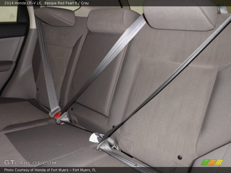 Basque Red Pearl II / Gray 2014 Honda CR-V LX