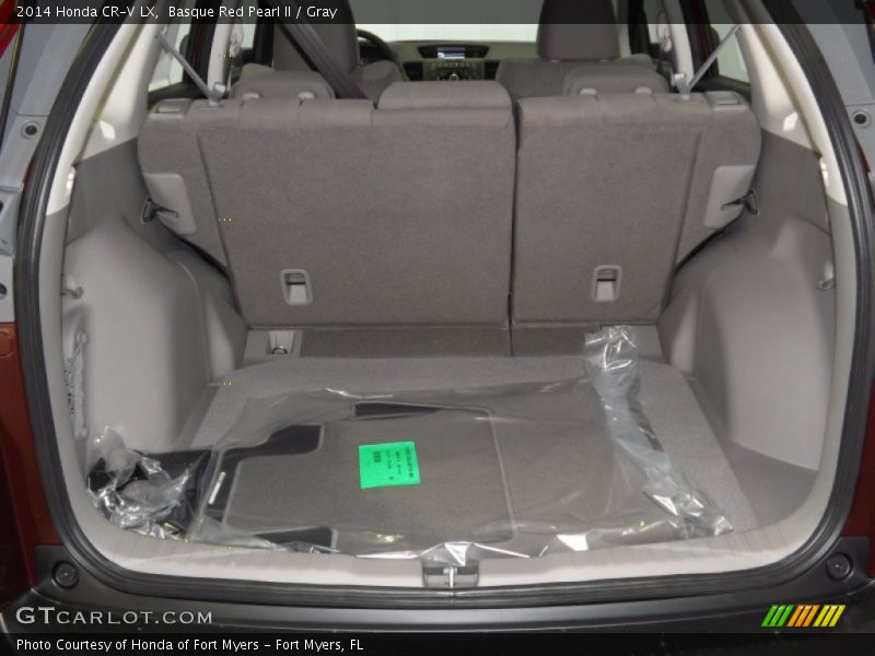 Basque Red Pearl II / Gray 2014 Honda CR-V LX