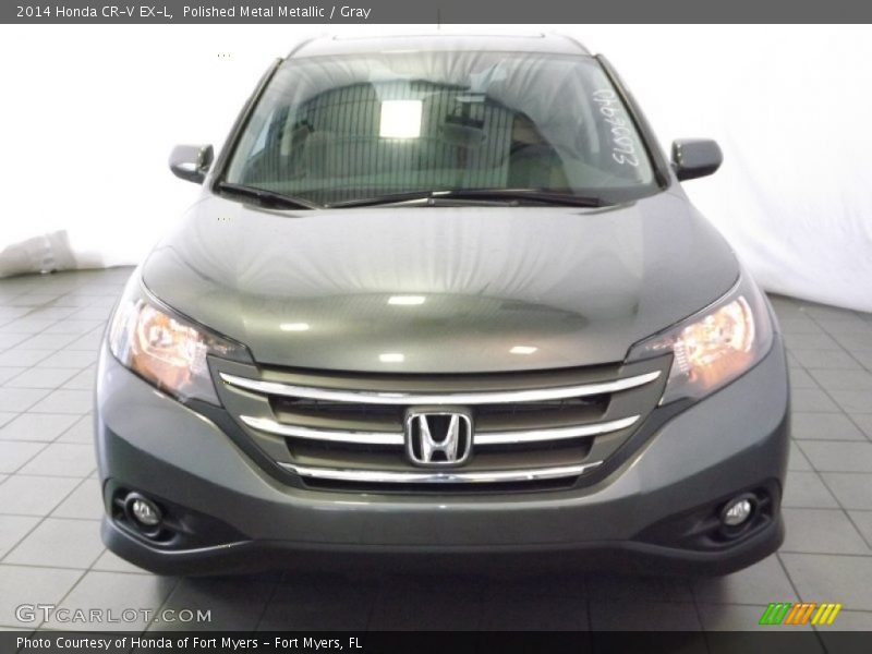 Polished Metal Metallic / Gray 2014 Honda CR-V EX-L