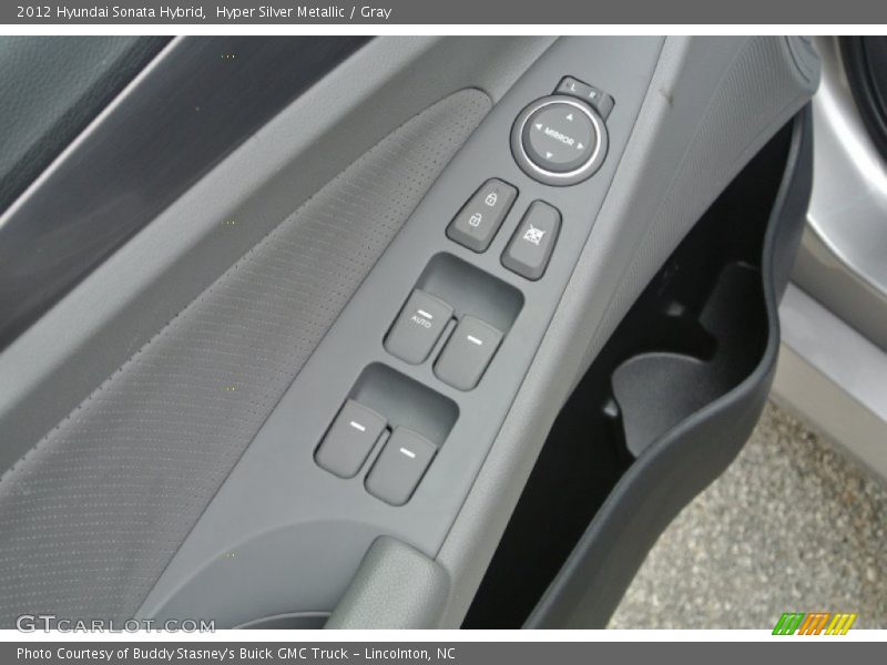 Hyper Silver Metallic / Gray 2012 Hyundai Sonata Hybrid