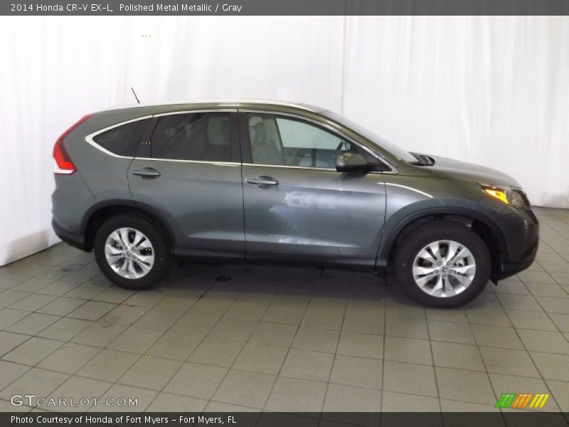 Polished Metal Metallic / Gray 2014 Honda CR-V EX-L